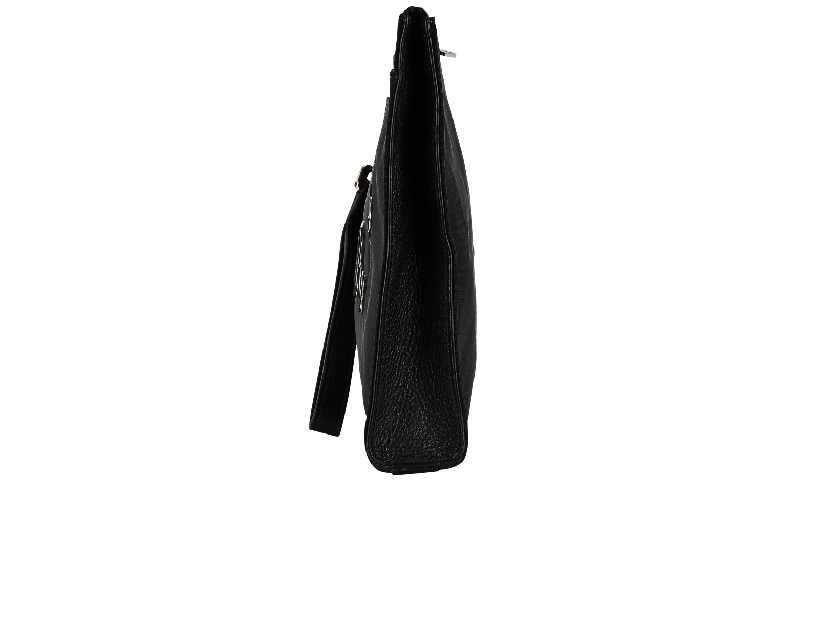 Christian Dior x Kaws Bee Logo Wristlet, &pound;395, Accessories, Black, Nylon, Bottom view